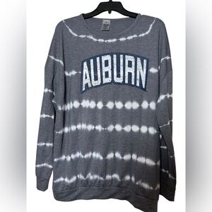 Gameday Couture Heathered Charcoal Auburn Long Sleeve Top